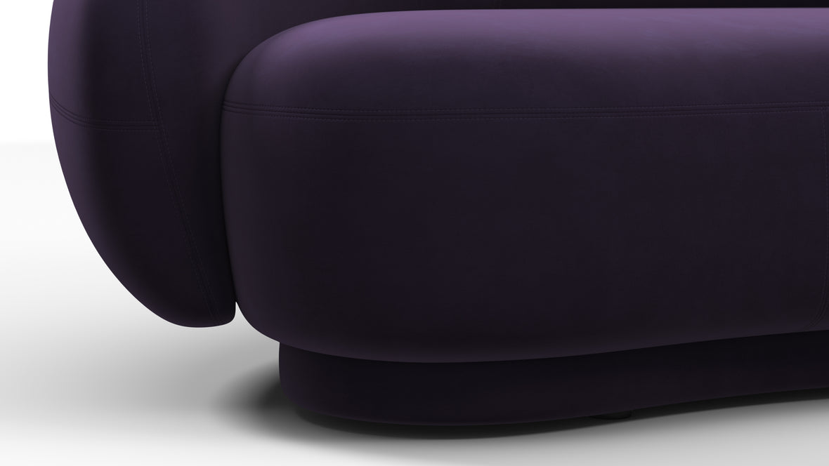 Julep - Julep Sofa, Grape Velvet