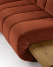 Sectionals River Sectional, Large Right Corner, Russet Plush Velvet