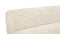 Iona - Iona Sectional, Left Corner, White Long Hair Sherpa