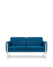 2 Seaters Jura Two Seater Sofa, Indigo Blue Wool