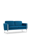 2 Seaters Jura Two Seater Sofa, Indigo Blue Wool