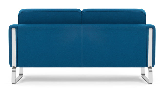 CH101 - CH101 Two Seater Sofa, Indigo Blue Wool