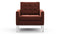 Florence - Florence Lounge Chair, Burgundy Velvet