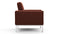 Florence - Florence Lounge Chair, Burgundy Velvet