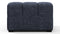 Tufted - Tufted Module, Armless, Indigo Blue Chenille