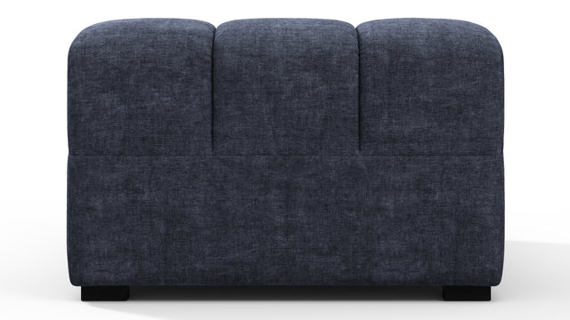 Tufted - Tufted Module, Armless, Indigo Blue Chenille