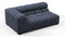 Tufted - Tufted Module, Extra Large Left Corner, Indigo Blue Chenille