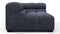 Tufted - Tufted Module, Extra Large Right Corner, Indigo Blue Chenille