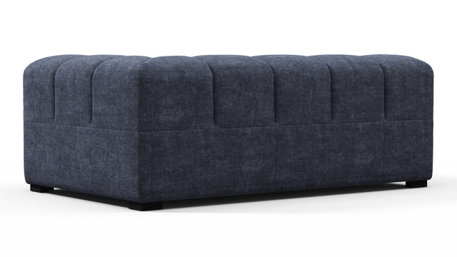 Tufted - Tufted Module, Extra Large Right Corner, Indigo Blue Chenille