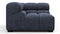 Tufted - Tufted Module, Left Corner, Indigo Blue Chenille