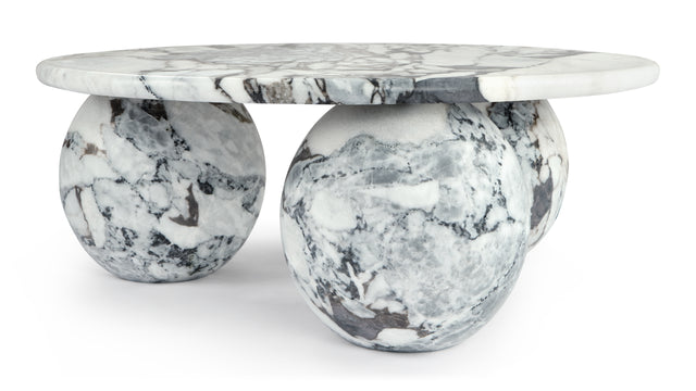 Mya - Mya Coffee Table, Modellato Marble