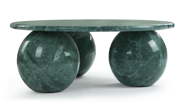 Mya - Mya Coffee Table, Green Marble