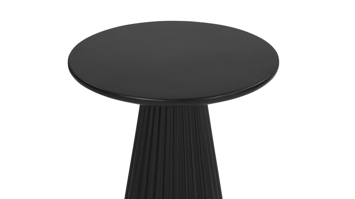 Orion - Orion Side Table, Black Concrete