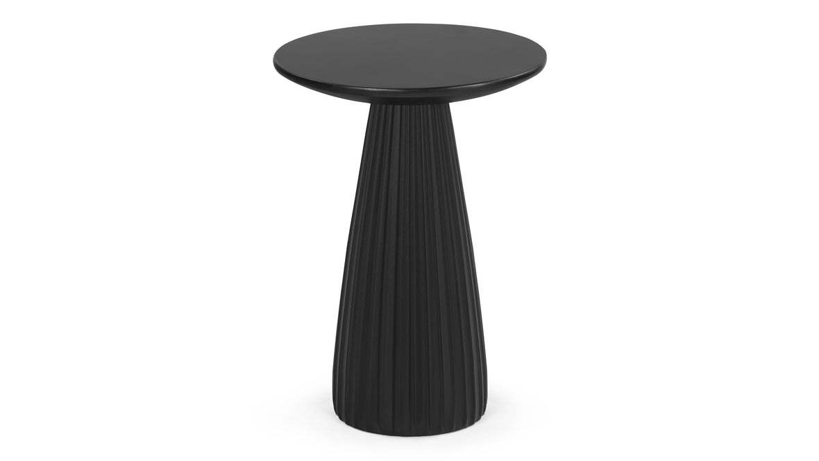 Orion - Orion Side Table, Black Concrete