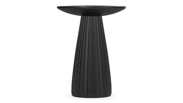 Orion - Orion Side Table, Black Concrete