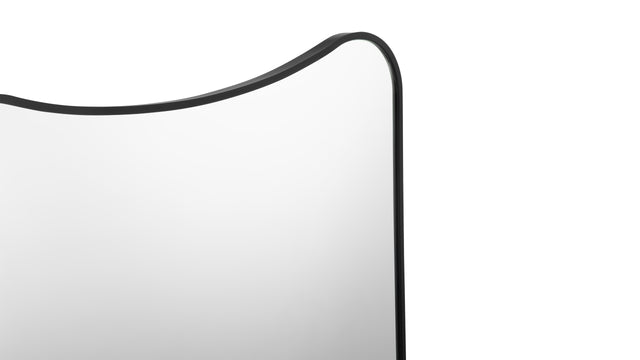 Apex - Apex Floor Mirror, Black