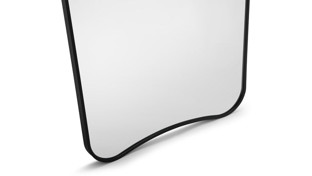 Apex - Apex Floor Mirror, Black