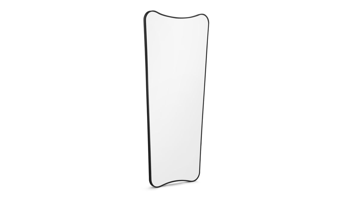 Apex - Apex Floor Mirror, Black