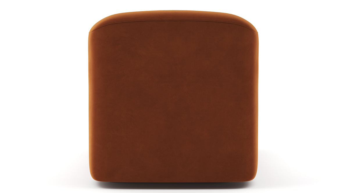 Muse - Muse Module, Armless, Burnt Orange Velvet