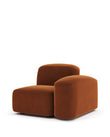 Modules Muse Module, Right Arm, Burnt Orange Velvet