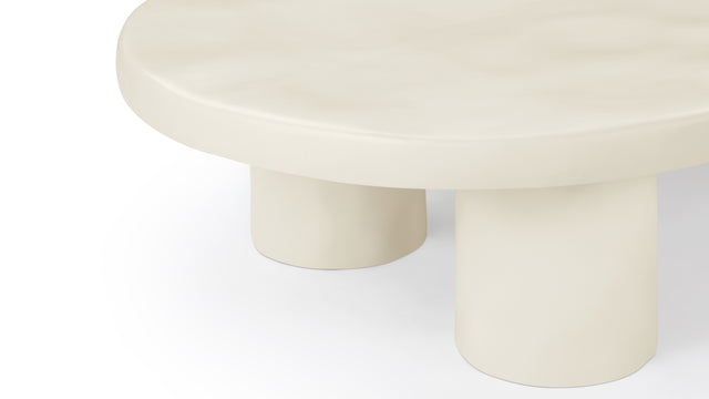 Aster - Aster Coffee Table, Alabaster Concrete