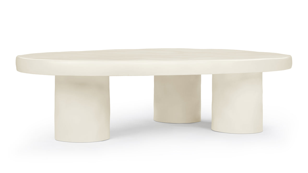 Aster - Aster Coffee Table, Alabaster Concrete