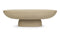 Aura - Aura Outdoor Coffee Table, Tan Concrete