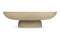 Aura - Aura Outdoor Coffee Table, Tan Concrete