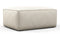 Andes - Andes Outdoor Module, Ottoman, Natural Textured Weave