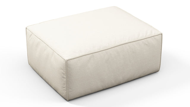 Andes - Andes Outdoor Module, Ottoman, Natural Textured Weave