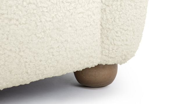 Flemming - Flemming Lounge Chair, Luxe Vegan Sherpa