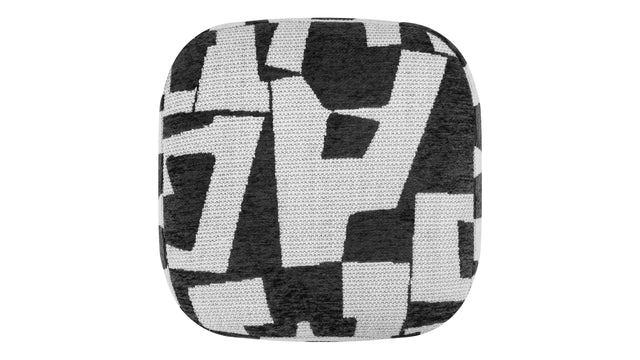 Astratto - Astratto Ottoman, Black and White