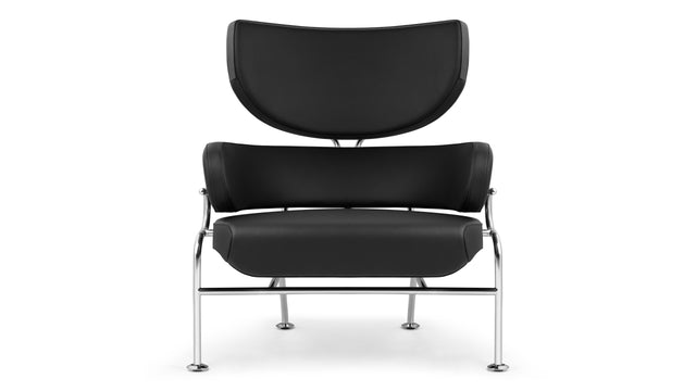 Tre Pezzi - Tre Pezzi Chair, Black Vegan Leather