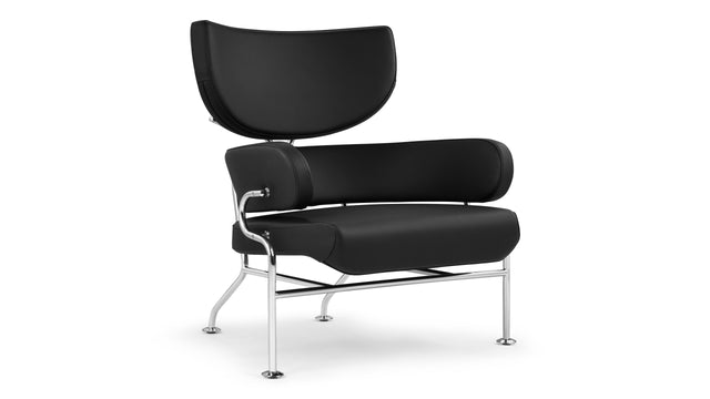 Tre Pezzi - Tre Pezzi Chair, Black Vegan Leather