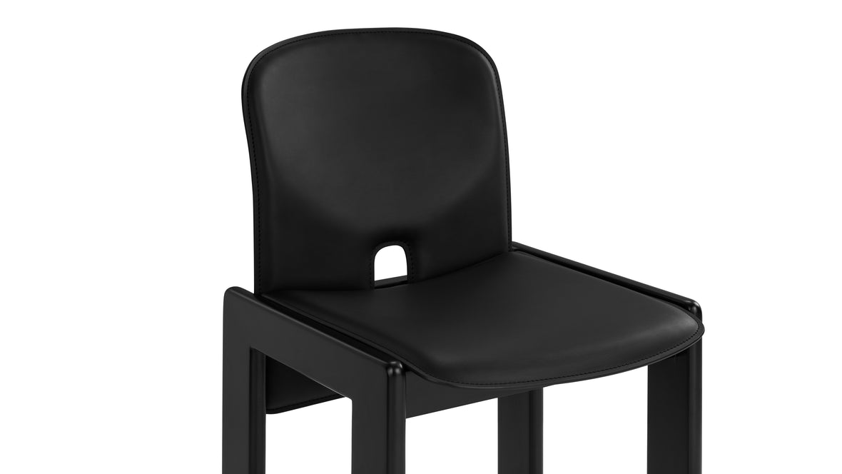 Boli - Boli Chair, Black Waxed Leather