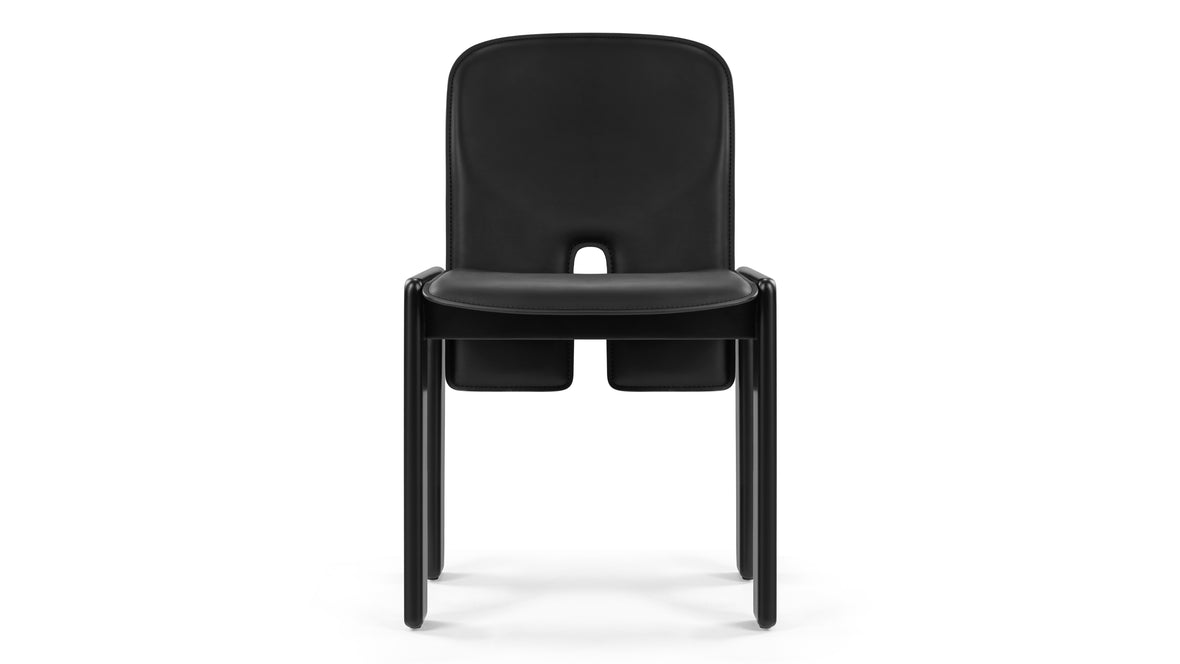 Boli - Boli Chair, Black Waxed Leather