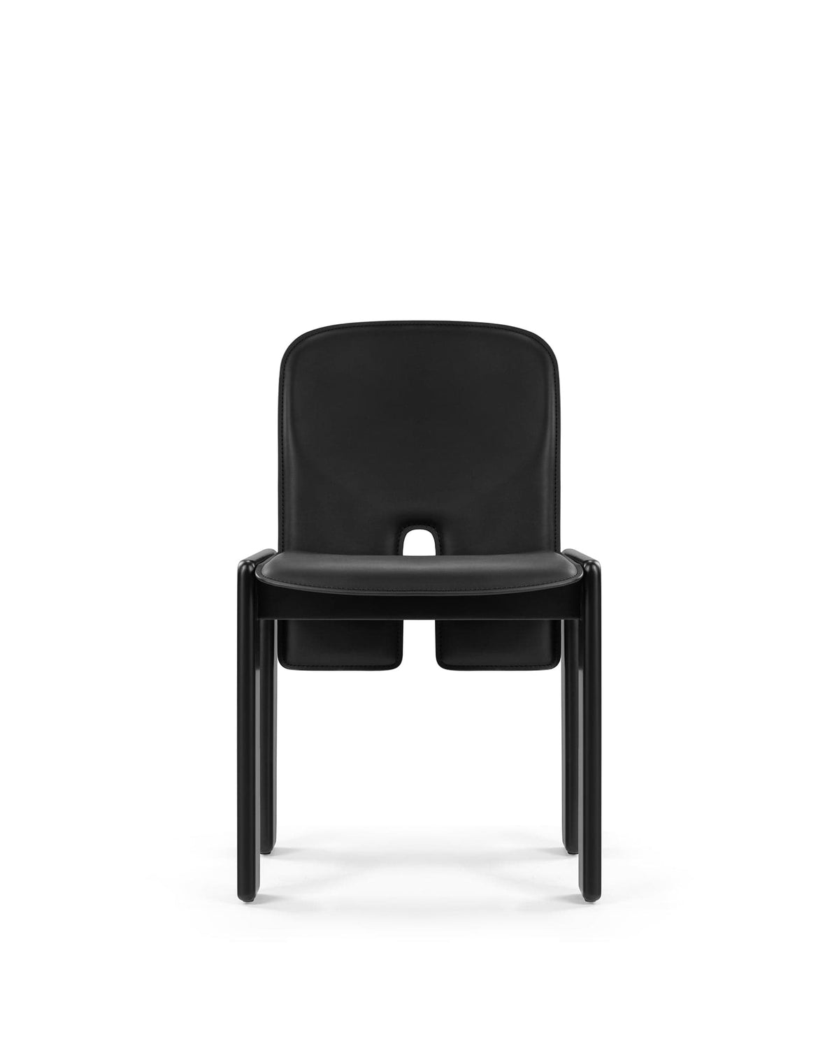 Boli Chair, Black Waxed Leather – Interior Icons