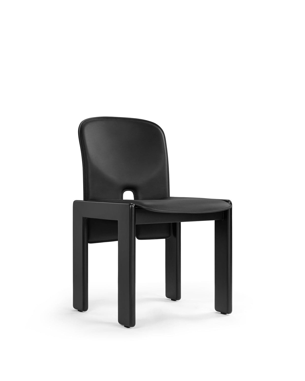 Boli Chair, Black Waxed Leather – Interior Icons