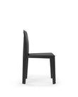 Dining Chairs Cab Chair, Black Waxed Leather