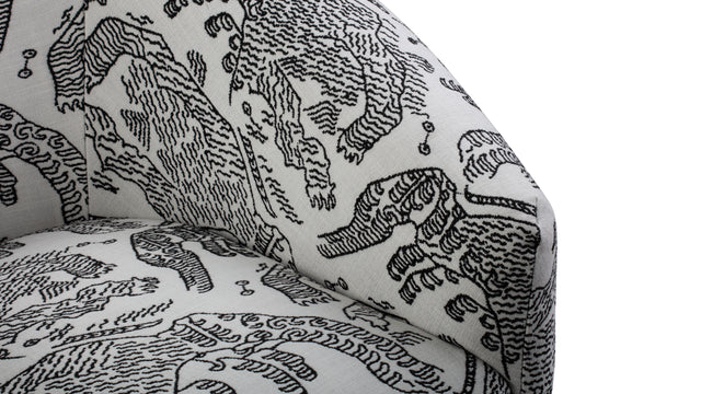 Bosse - Bosse Armchair, Tiger Mountain Jacquard