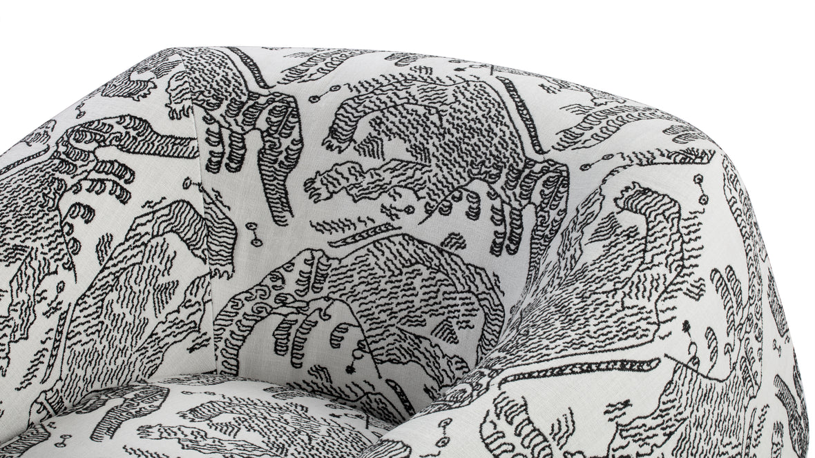 Bosse - Bosse Armchair, Tiger Mountain Jacquard