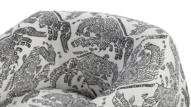 Bosse - Bosse Armchair, Tiger Mountain Jacquard
