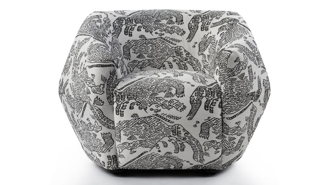 Bosse - Bosse Armchair, Tiger Mountain Jacquard