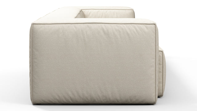 Andes - Andes Outdoor Sectional, Three Seater, Natural Textured Weave