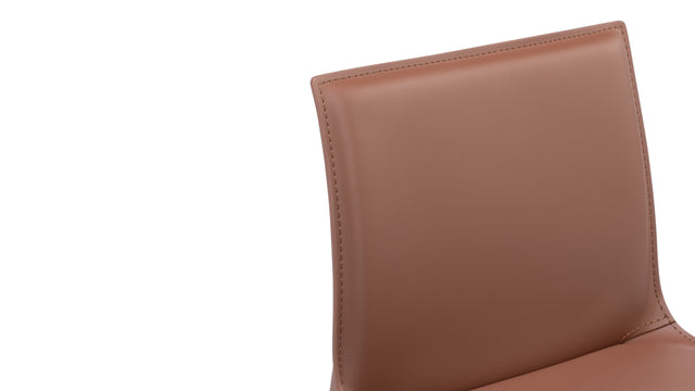 Domus - Domus Counter Stool, Cognac Leather