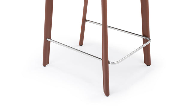 Domus - Domus Counter Stool, Cognac Leather