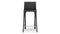 Domus - Domus Counter Stool, Jet Black Leather