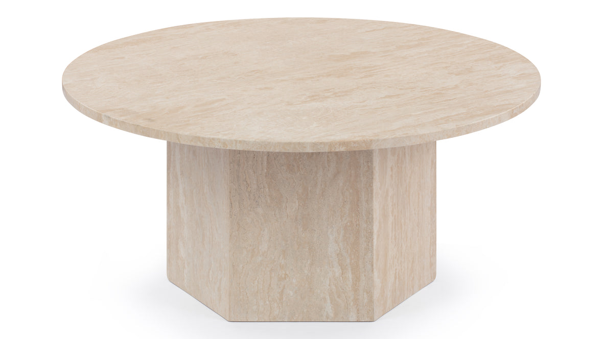 Saga - Saga Medium Coffee Table, Travertine