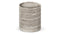 Toren - Toren Side Table, Silver Travertine