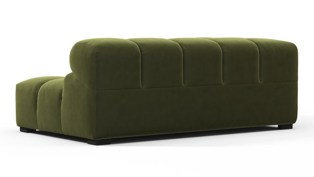 Tufty - Tufty Module, Extra Large Left Corner, Thyme Luxe Velvet